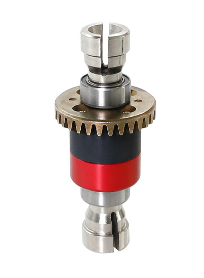 UURCSKY 2 pcs Steel Assembled Differential 30T 0.8Mod GROM for ARRMA 1/18 Granite Typhon 1/14 Mojave GROM,Replacement # ARA311177#ARA311177V2 (Silver Red) - Image 5